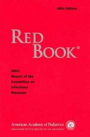 Cover of: 2003 Red Book Report on the Committee of Infectious Diseases (Red Book: American Academy of Pediatrics)