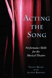 Cover of: Acting the Song | Tracey Moore