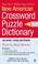 Cover of: New American Crossword Puzzle Dictionary