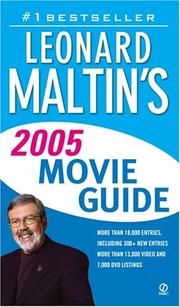 Cover of: Leonard Maltin's Movie Guide 2005