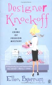 Cover of: Designer knockoff: a crime of fashion mystery