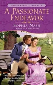Cover of: A passionate endeavor by Sophia Nash