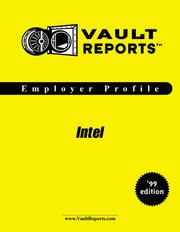 Cover of: Intel: The VaultReports.com Employer Profile for Job Seekers