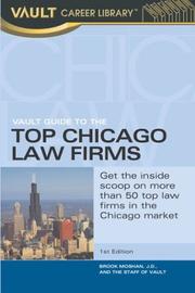 Cover of: Top Chicago Law Firms Vault Guide (CDS)