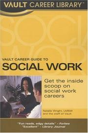 Vault career guide to social work by Natalie Wright