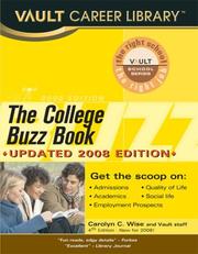 Cover of: The College Buzz Book, 2008 Edition (College Buzz Book)