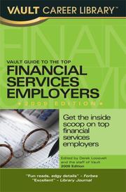 Cover of: Vault Guide to the Top Financial Services Employers