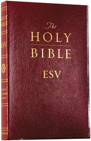 Cover of: ESV, Gift and Award Bible (Imitation Leather, Burgundy, Red Letter)