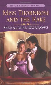 Cover of: Miss Thornrose and the Rake