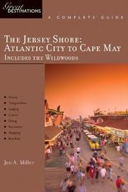 Cover of: The Jersey Shore; Atlantic City to Cape May: Great Destinations: A Complete Guide: Including the Wildwoods (Great Destinations)