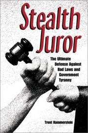 Cover of: Stealth Juror by Trent Hammerstein