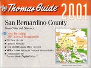 Cover of: Thomas Guide 2001 San Bernardino County