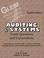 Cover of: Auditing and Systems