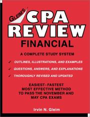 Cover of: CPA Review Financial 2000-2001