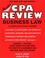 Cover of: CPA Review Business Law 2002-2003