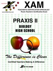 Cover of: Praxis Biology High School (Praxis Series)