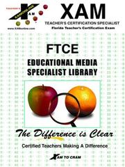 Cover of: FTCE Educational Media Specialist by Marilyn Rainer