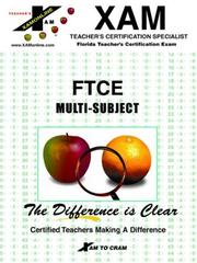 Cover of: Ftce Multi-subject