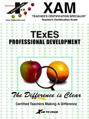 Cover of: TEXES - Professional Developement (Excet Series)