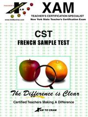 Cover of: CST - French Sample Test (Cst Series)