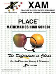 Cover of: PLACE Mathematics 04 by Sharon Wynne