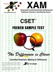 Cover of: Cset French Sample Test