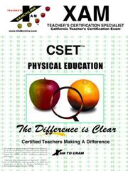Cover of: Cset Physical Education