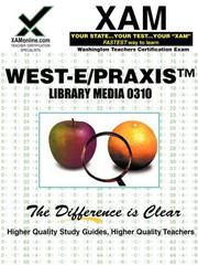 Cover of: West-E/Praxis II Library Media 0310