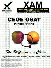 Cover of: CEOE OSAT Physics Field 14