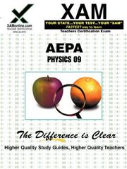 Cover of: AEPA Physics 09