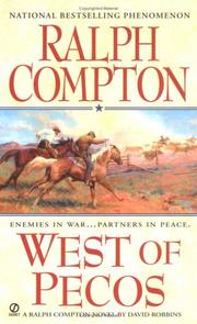 Cover of: West of Pecos: a Ralph Compton novel