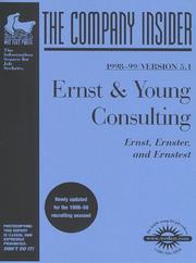 Cover of: Ernst & Young Consulting: The WetFeet.com Insider Guide (Wetfoot.Com Insider Guide)