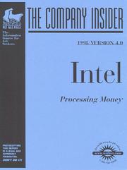 Cover of: Intel: The WetFeet.com Insider Guide (Wetfoot.Com Insider Guide)