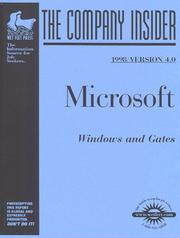 Cover of: Microsoft: The WetFeet.com Insider Guide (Wetfoot.Com Insider Guide)