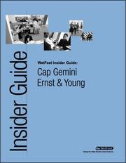 Cover of: Cap Gemini Ernst & Young: The WetFeet Insider Guide