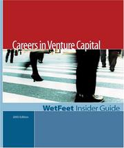 Careers in Venture Capital by WetFeet
