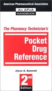 Cover of: The Pharmacy Technician