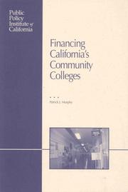 Cover of: Financing California's Community Colleges