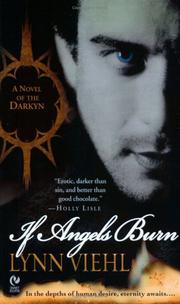 Cover of: If Angels Burn: A Novel of the Darkyn - 1