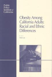 Cover of: Obesity Among California Adults: Racial and Ethnic Differences