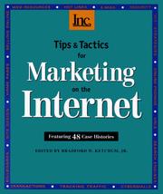 Cover of: Tips and Tactics for Marketing on the Internet (Swc - General Business Series)