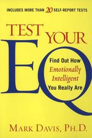 Cover of: Test your EQ: find out how emotionally intelligent you really are