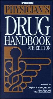 Cover of: Physician's Drug Handbook