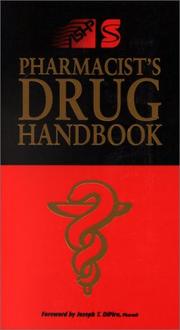 Cover of: Pharmacist's Drug Handbook by Aspen