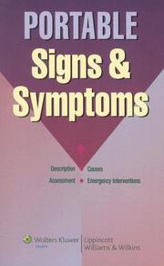 Cover of: Portable Signs & Symptoms by Springhouse
