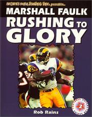 Cover of: Marshall Faulk: Rushing to Glory (Superstar Football Series, 8)