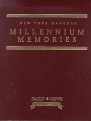 Cover of: New York Rangers : Millennium Memories (Limited Edition)