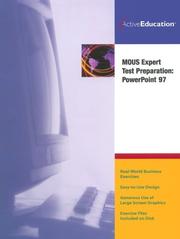 Cover of: ActiveEducation's PowerPoint 97 (MOUS) Expert Test Preparation by ActiveEducation