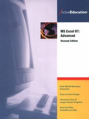 Cover of: Excel 97 Advanced (Revised)