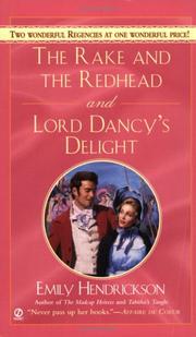 Cover of: The Rake and the Redhead / Lord Dancy's Delight by Emily Hendrickson